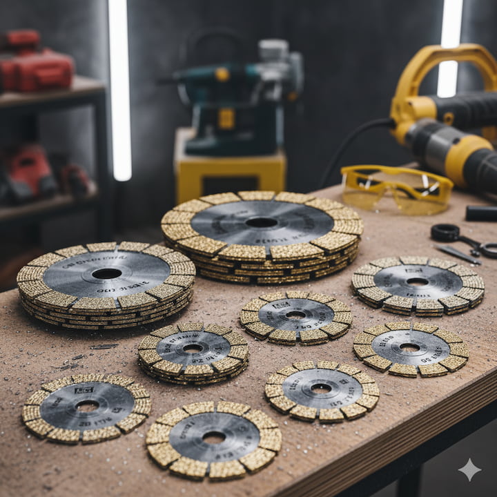 Discos diamantados x discos abrasivos: qual a diferença e quando usar cada um?