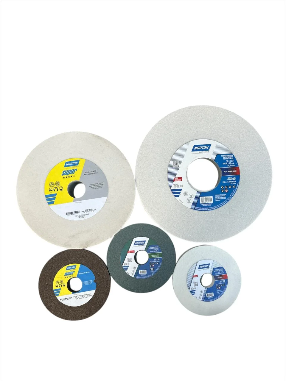 Rebolo chanfrado de alta performance você encontra na Ideal Abrasivos