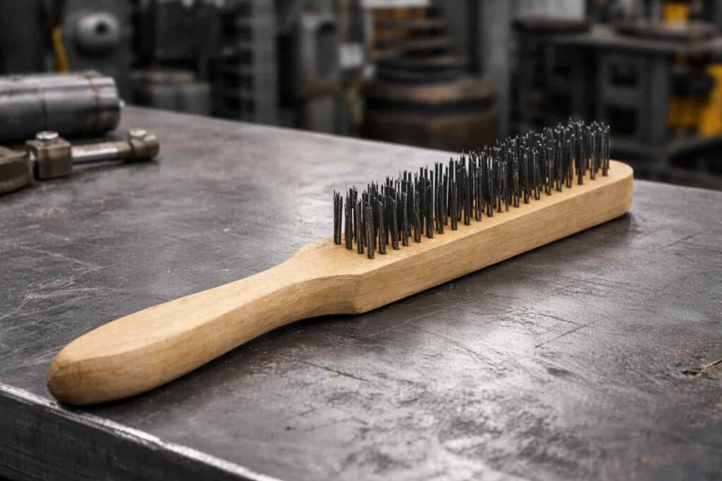Melhore seu acabamento com escova de aço industrial da Ideal Abrasivos