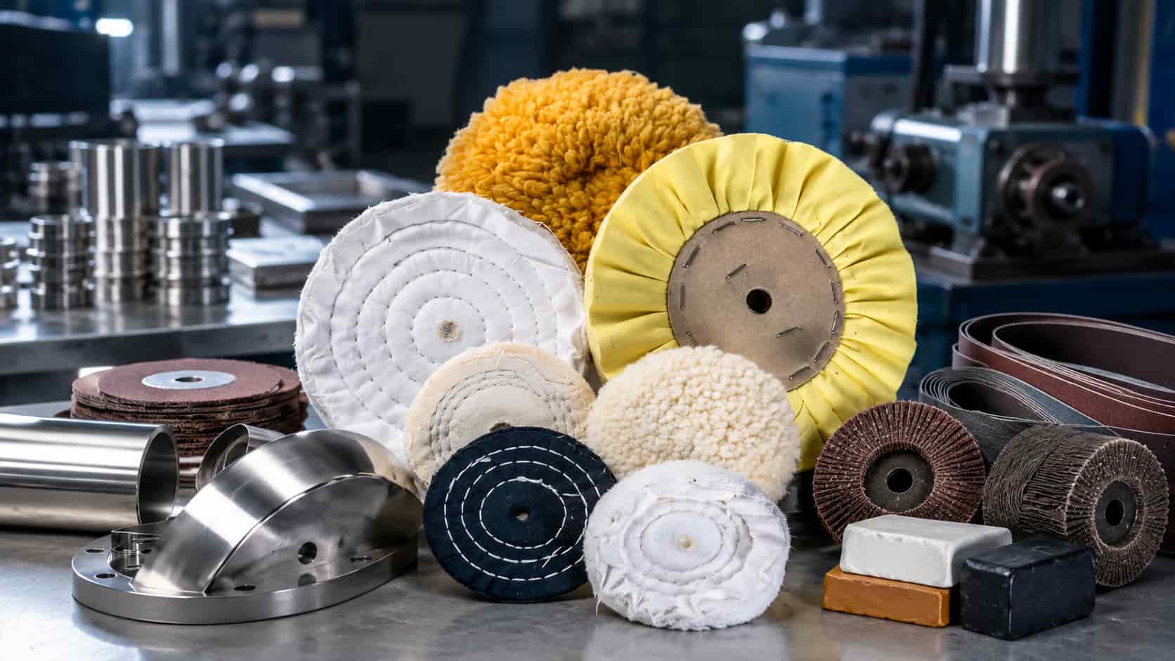Materiais para polimento para elevar o desempenho industrial