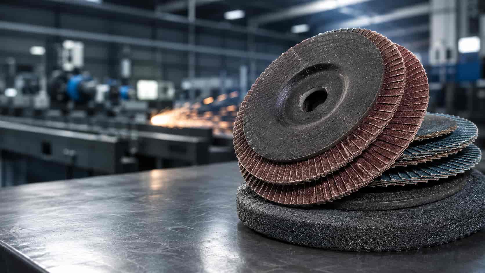 Soluções em abrasivos industriais para sua fábrica